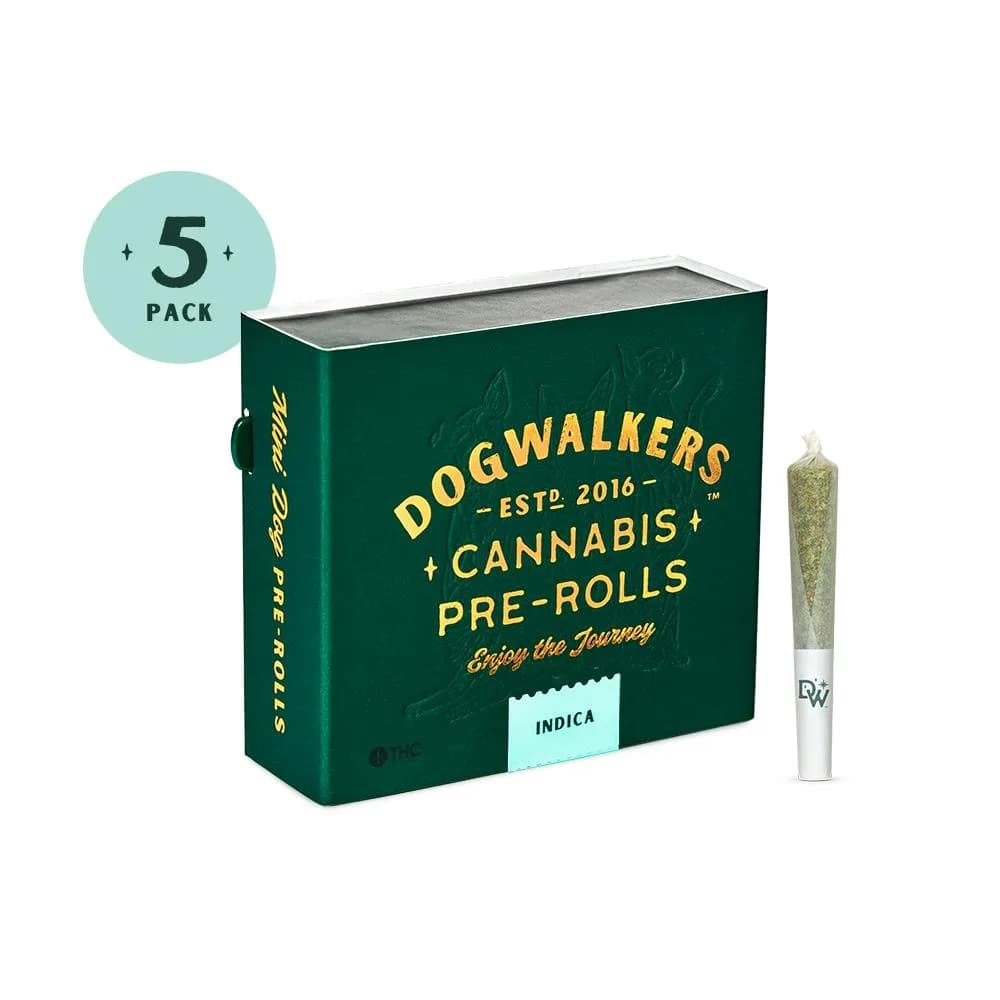 Animal Face Mini Dogs 5-pack | 1.75g by Dogwalkers