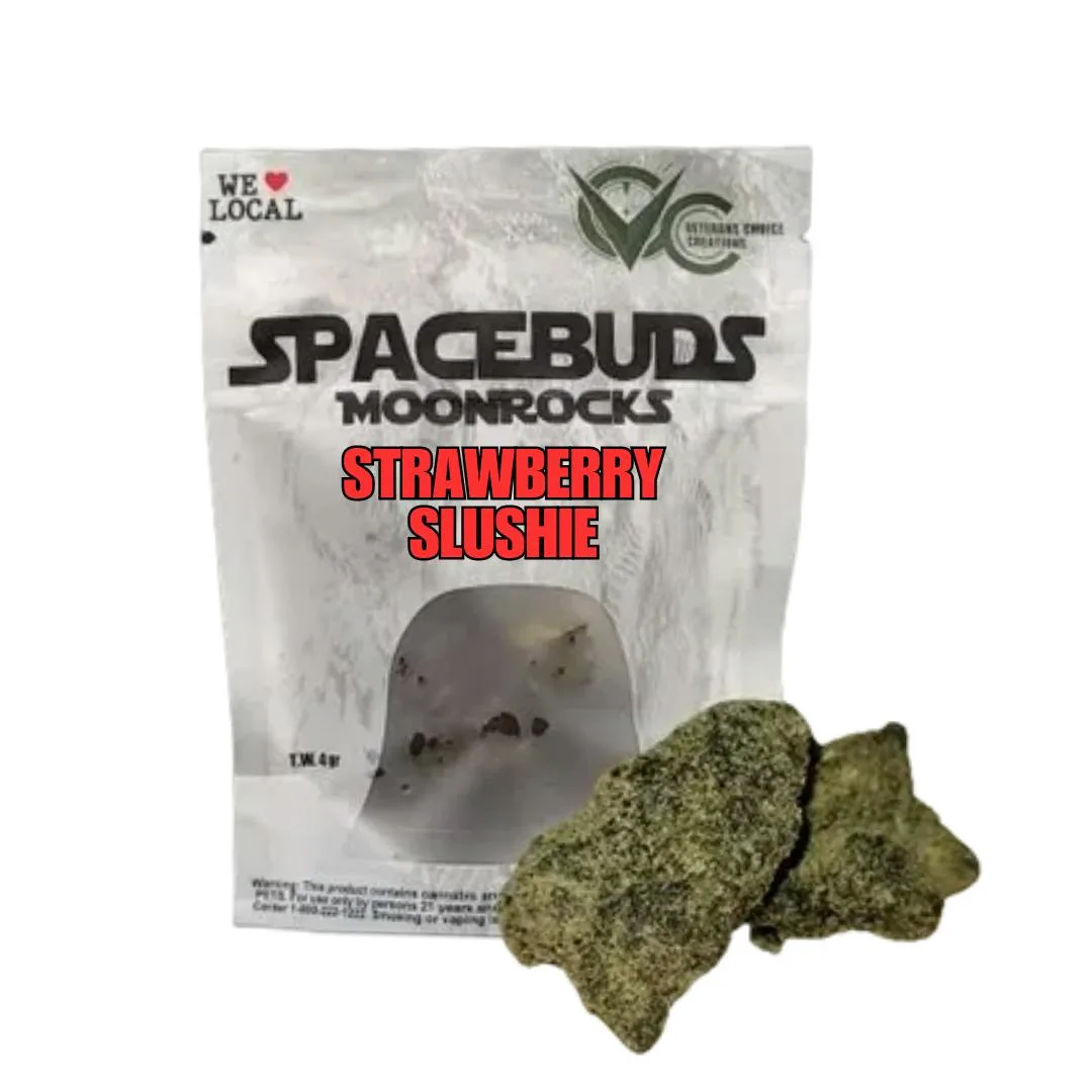 Spacebuds Moonrocks | Strawberry Slushie | 4g by Spacebuds Moonrocks